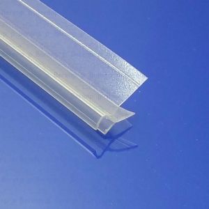 San4U ProfileDay DS331006 helder doucheprofiel 2 flapjes 100cm - 6mm