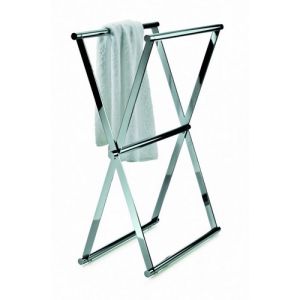 Decor Walther 0507100 Cross 1 staande handdoekhouder chroom