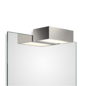 Decor Walther 0419734 BOX 1-15 N LED spiegellamp dimbaar 15x10cm geborsteld nikkel