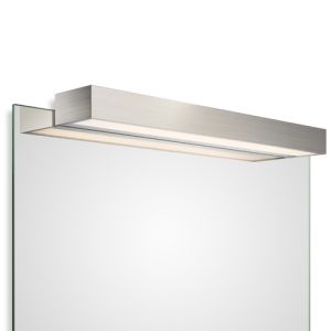 Decor Walther 0420034 BOX 1-60 N LED spiegellamp dimbaar 60x10cm geborsteld nikkel