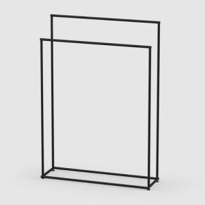 Decor Walther Mikado 0523060 MK HT handdoekstandaard mat zwart