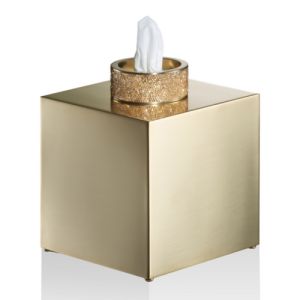 Decor Walther Rocks 0934482 ROCKS KB tissuehouder mat goud