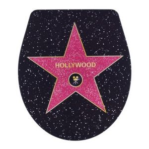 Diaqua Nancy 31171350 toiletzitting met deksel shiny motief Walk of fames