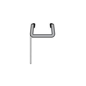 Duka GUML202 lang afdichtprofiel 200cm transparant, 8mm