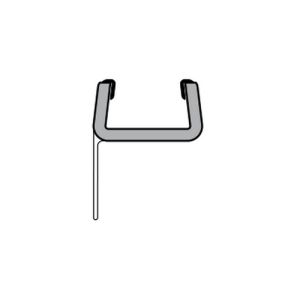 Duka GUML337 afdichtprofiel 200cm transparant, 8mm