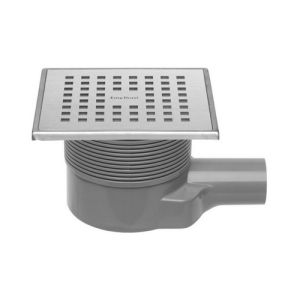 Easy Drain Aqua Plus Quattro AQUA+15X15MSI6 doucheput 15x15cm zijuitloop
