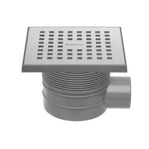 Easy Drain Aqua Quattro AQUA15X15MSI doucheput 15x15cm zijuitloop