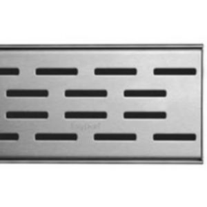 Easy Drain EDF700D Multi Fixt-1 design deel, 70cm 2-dlg rooster geborsteld RVS (OUTLET)