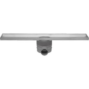 Easy Drain EDMI1200 Multi afvoergoot 120x9.8x2cm zij-uitloop 80-110mm RVS (zonder rooster) (OUTLET)