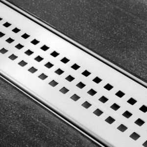 Easy Drain Multi Designdelen EDCAR1100M Carré-7 rooster 110 cm RVS