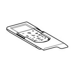 Geberit AquaClean 242299001 afstandsbediening AquaClean 8000plus duoblok