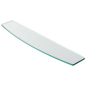 Geesa Luna 3048 glasplaat 60 cm helder glas
