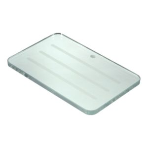 Geesa AIM 91224610 zeepschaal helder glas