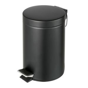Geesa Hotel 9163406 pedaalemmer 3 liter mat zwart