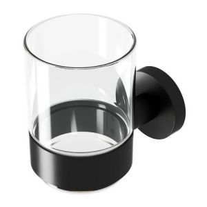 Geesa Nemox Black 91650206 glashouder mat zwart