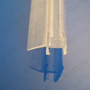 Get Wet C195 CF-STRIP100TRSP afdichtingsstrip horizontaal 100cm transparant, 6mm *niet meer leverbaar*
