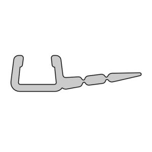 HSK E55065 verticaal afdichtingsprofiel 200cm, 6mm