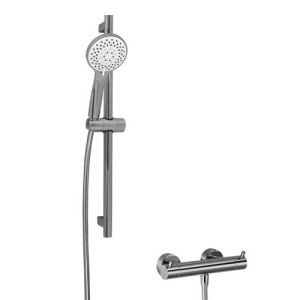 HSK Shower & Co! 1000101 showerset 1.01 rond met veiligheidsthermostaat chroom