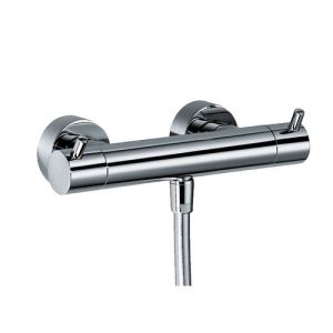 HSK Shower & Co! 1100007 opbouw veiligheidsthermostaat rond chroom