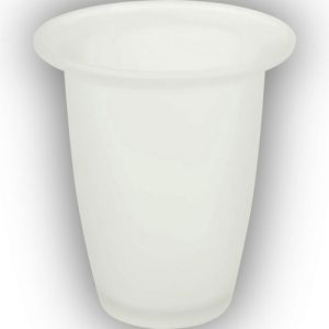 Haceka Kosmos - Kosmos Tec 1123481 losse inzet voor toiletborstelgarnituur gesatineerd glas