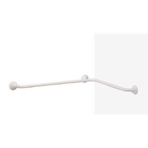 Handicare (Linido) LI2611025111 horizontale hoekwandbeugel Ergogrip 600x900mm staal gecoat antraciet