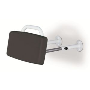 Handicare (Linido) LI2703200402 rugleuning voor muurbevestiging RVS gecoat wit