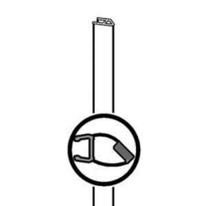 Huppe 501 Design pure, 060571 magneetstrip