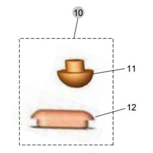 Ideal Standard Connect - Contour 21 EV28567 buffers rond en ovaal