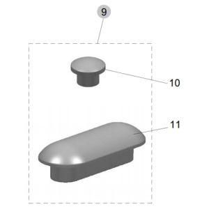 Ideal Standard Softmood J476800 buffers rond en ovaal