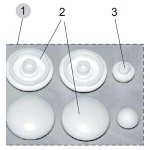 Ideal Standard Tizio K798701 buffers rond