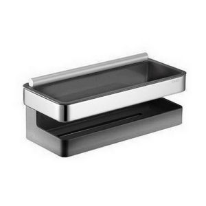 Keuco Moll 12759010001 douchekorf met wisser chroom/ antraciet
