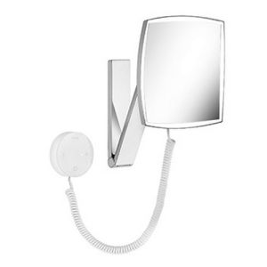 Keuco iLook_move 17613019000 cosmeticaspiegel 5x met verlichting (zonder stekker) chroom