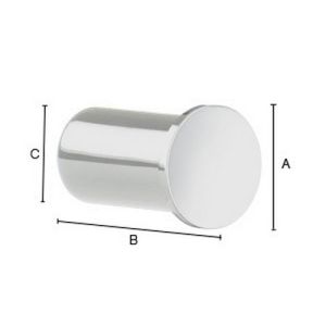 Smedbo Air AK3455 handdoekhaak (2 stuks) chroom