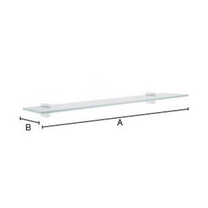 Smedbo House RS347 planchet 60cm mat chroom