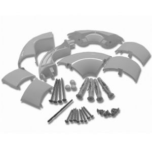 Novellini R01KIAN1-D montageset wit 030/ chroom