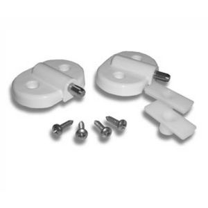 Novellini R02HAG-26 scharnierdelenset wit Ral 9010