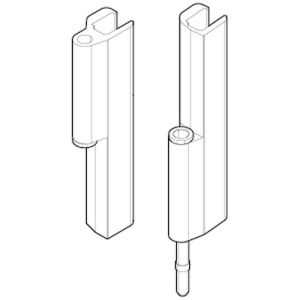Novellini R02KUHA37-H scharnier zwart