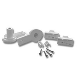 Novellini R06GIC-26 set eindkapjes wit (Ral 9010)