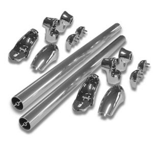 Novellini R80YOP100-A muursteun (set) wit 030