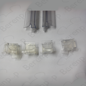 PDPlan Cristal CRA088 set lekstrippen inclusief 4 hoekjes tbv hoekinstap