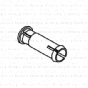 Pressalit A7222 scharnierbus met weerhaak
