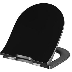 Pressalit Objecta D Pro 998111-DF7999 toiletzitting met deksel zwart polygiene