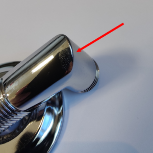 San4U wandaansluiting chroom (OUTLET)