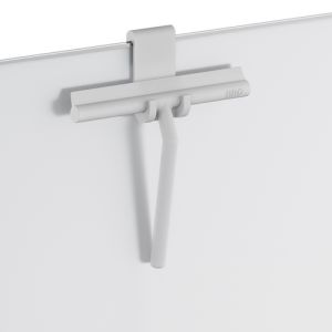 Smedbo Beslagsboden BG1310 douchewisser met houder grijs