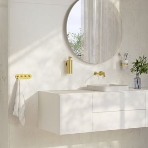 Smedbo Home HV343P bekerhouder mat messing