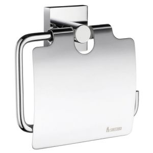 Smedbo House RK3414 toiletrolhouder met klep chroom