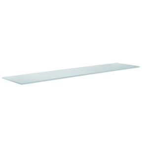Smedbo XTRA P350 losse glazen plaat 60cm wit gesatineerd glas