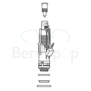 Sphinx S8H825000 uitstroommechanisme DF 3 *niet meer leverbaar*