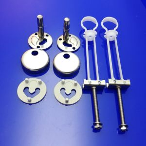 Villeroy en Boch Bellevue 98M2S061 set verstelbare scharnieren chroom