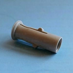 Pressalit A7223 scharnierbus met weerhaak lang grijs